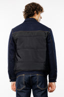 Slim Fit Kapitone Denim Garnili Erkek Jean Mont