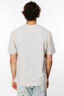 Rahat Fit Basic Açık Gri Erkek T-Shirt