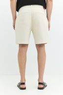 Relaxed Fit Krem Erkek Şort