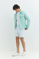 Regular Fit Workwear Mint Yeşili Erkek Ceket