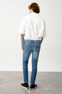 ALBERT MID Skinny Fit Orta İndigo Erkek Jean Pantolon