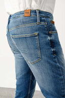 ALBERT MID Skinny Fit Orta İndigo Erkek Jean Pantolon