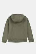 Regular Fit Basic Haki Erkek Hoodie / Sweatshirt