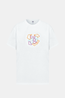 Regular Fit Nakışlı Beyaz Erkek T-Shirt