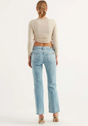 ROSIE Bootcut Fit Açık İndigo Kadın Jean Pantolon