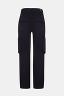 LAURA Cargo Fit Siyah Utility Kadın Jean Pantolon