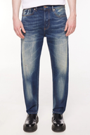 BUCK Regular Tapered Fit Koyu İndigo Erkek Jean Pantolon