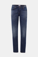 BUCK Regular Tapered Fit Koyu İndigo Erkek Jean Pantolon