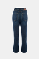 GINA Skinny Flare Crop Fit Koyu İndigo Kadın Jean Pantolon