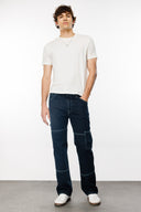 MONTERO Carpenter Fit Koyu İndigo Utility Erkek Jean Pantolon
