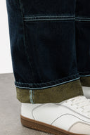 MONTERO Carpenter Fit Koyu İndigo Utility Erkek Jean Pantolon