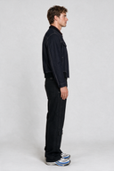 LEON Regular Fit Kapitone Siyah Erkek Jean Pantolon