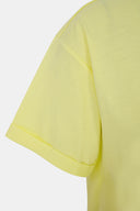 Regular Fit Basic Sarı Kadın T-Shirt