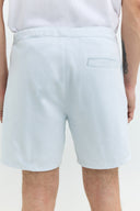Regular Fit Bağcıklı Açık Mavi Erkek Şort