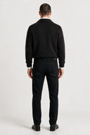 Regular Fit Siyah Erkek Jean Pantolon