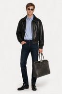 Regular Fit Koyu İndigo Erkek Jean Pantolon