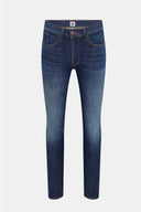 KARL Slim Tapered Fit Koyu İndigo Erkek Jean Pantolon