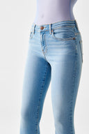 NELLY Skinny Fit Baby Blue Açık İndigo Kadın Jean Pantolon