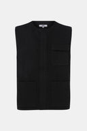Utility Regular Fit Siyah Erkek Yelek