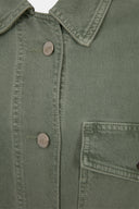 Oversize Fit Worker Stil Adaçayı Erkek Ceket