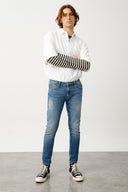 ALBERT MID Skinny Fit Orta İndigo Erkek Jean Pantolon