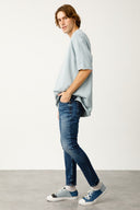 ALBERT Skinny Fit Koyu İndigo Erkek Jean Pantolon