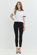 ANISA Skinny Fit Solmayan Siyah Kadın Jean Pantolon