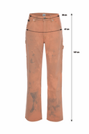 CARPENTER Straight Fit Tarçın Utility Kadın Jean Pantolon