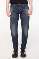 CORK Regular Slim Fit Gri - Mavi Erkek Jean Pantolon