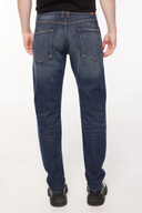 CORK Regular Slim Fit Gri - Mavi Erkek Jean Pantolon