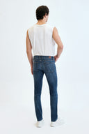 DAVE Slim Fit Koyu İndigo Erkek Jean Pantolon
