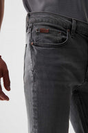 DAVE Slim Fit Açık Gri Erkek Jean Pantolon