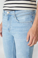 DAVE Slim Fit Açık İndigo Erkek Jean Pantolon