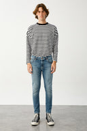 DREW Skinny Fit Orta İndigo Erkek Jean Pantolon