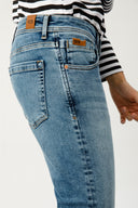 DREW Skinny Fit Orta İndigo Erkek Jean Pantolon