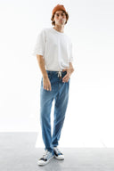 EDWIN Loose Tapered Fit Bağcıklı Açık İndigo Erkek Jean Jogger