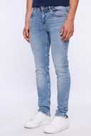 ETHAN Skinny Fit Açık İndigo Erkek Jean Pantolon