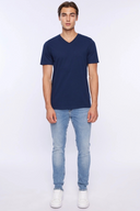 ETHAN Skinny Fit Açık İndigo Erkek Jean Pantolon
