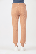 ISSY Relaxed Slim Gül Kurusu Kadın Jean Pantolon