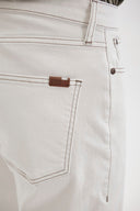 JAKE Loose Tapered Fit Ekru Erkek Jean Pantolon
