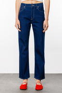 KAREN Straight Fit Lacivert Kadın Jean Pantolon