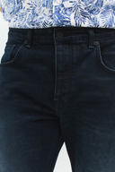 LEON Regular Fit Koyu İndigo Erkek Jean Pantolon
