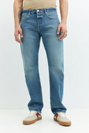 LEON Regular Fit Orta İndigo Erkek Jean Pantolon