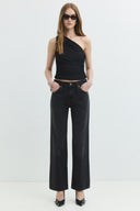 LILY Bootcut Fit Antrasit Kadın Jean Pantolon