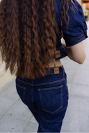 LILY Bootcut Fit Rinse Koyu İndigo Kadın Jean Pantolon