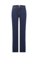 LILY Bootcut Fit Rinse Koyu İndigo Kadın Jean Pantolon