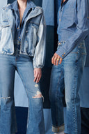 MARCEL Slim Straight Fit Vintage Orta İndigo Erkek Jean Pantolon