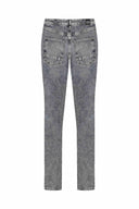 Slim Straight Fit Gri Erkek Jean Pantolon