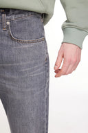 MARCEL Slim Straight Fit Gri - Mavi Erkek Jean Pantolon