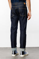 MARCEL Slim Straight Fit Rinse Koyu İndigo Erkek Jean Pantolon